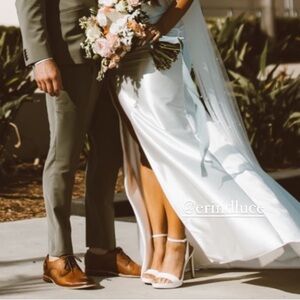 Sam Edelman Jade White stilettos sz 9